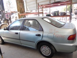 1993 Honda Civic LX Green Sedan 1.5L AT #A24942